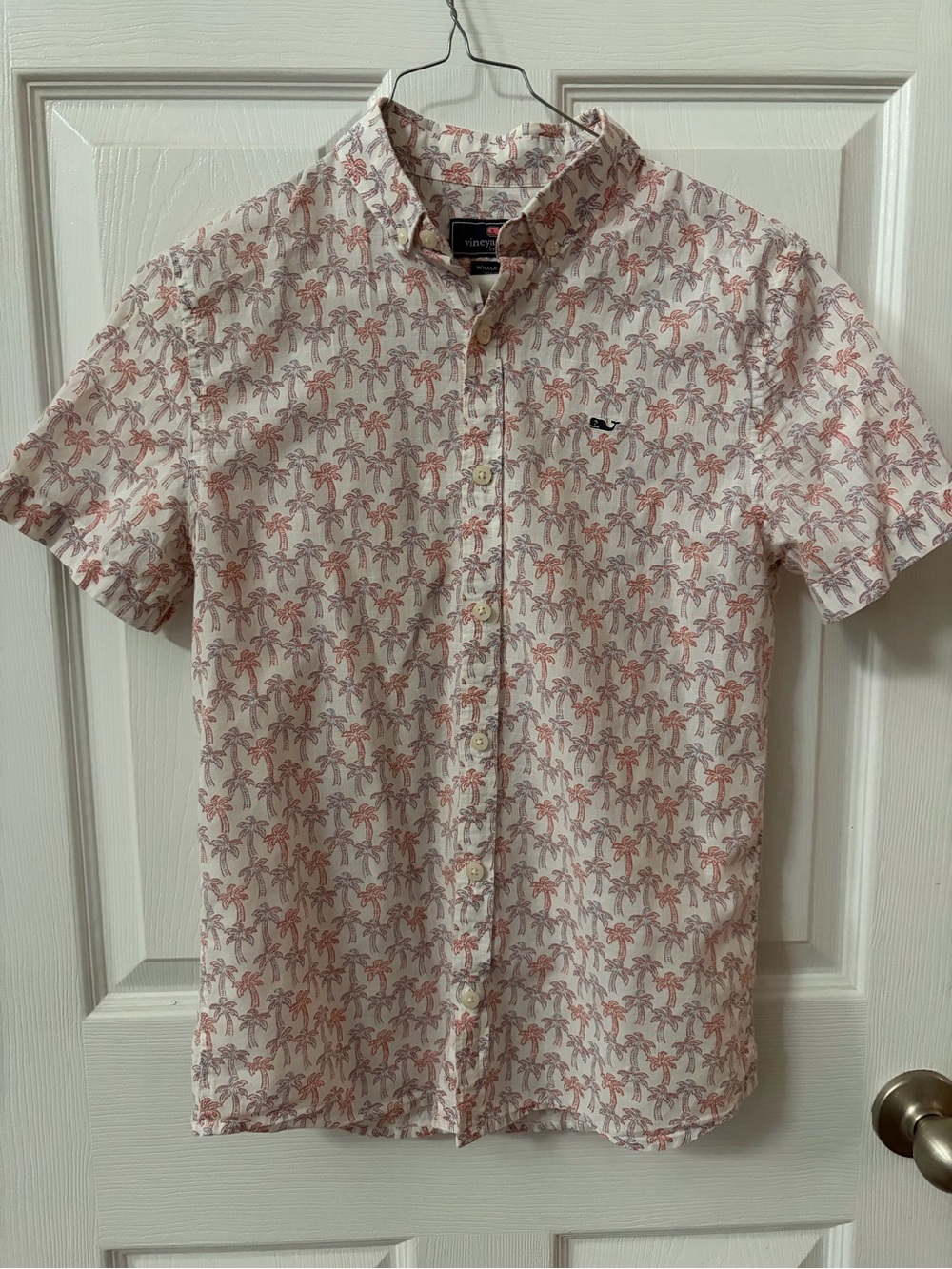 Vineyard Vines Short-Sleeve Button-Down Whale Shirt